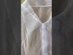 CE-certificering Laboratoriumjas wit blauw groen paars rood rood oranje met rits