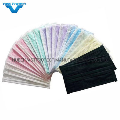 CE-White List 3 Ply Earloop Nonwoven PP Medisch beschermend eenmalig chirurgisch gezichtsmasker