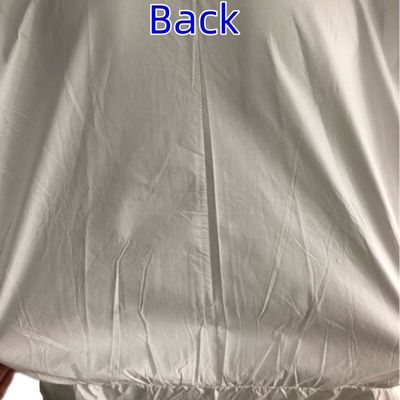 Breathable Anti-Static EN1073 Wit wegwerp microfilmpak voor vaste deeltjes