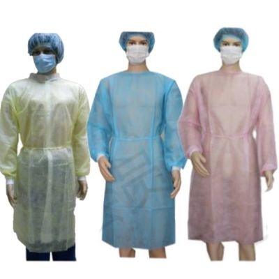 Adembenemende 40 gram PP isolatiekleding wegwerpkleding niveau 2/3 Versterkt OEM geaccepteerd