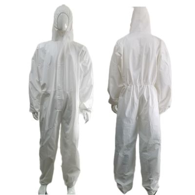 Eenmalige niet-geweven overkleding met ademend antistatisch weefsel