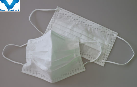 Direct CE EN14683 Elastiek medisch masker voor eenmalig gebruik wit zwart voor alle niet-steriele