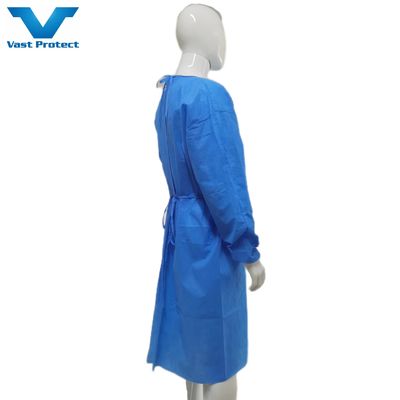 Lange mouw Niveau 3 SMS Stof Anti-statisch CE Waterdicht Wegwerp Isolatie Kleding 120 X 140cm