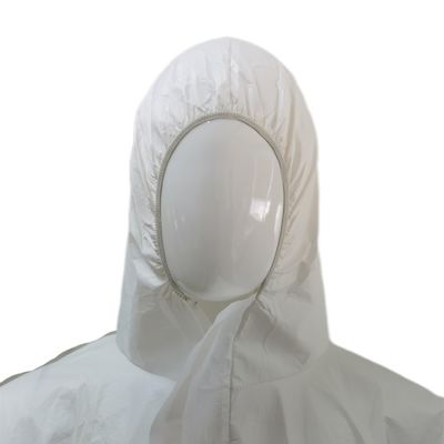 Anti-statische Tyvek 400-overalls Type 5 6 Microporeus veiligheids-P.P.E.