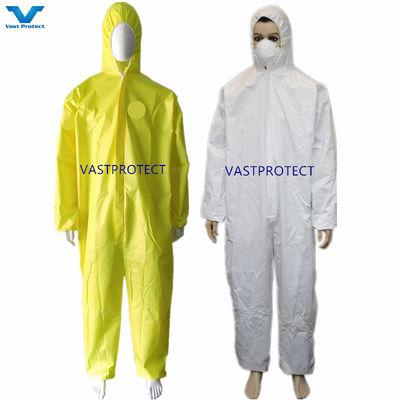 Professionele PPE veiligheid Tyvvk Chemische wegwerpovertrekken