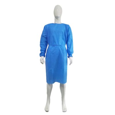 Blauw ademend antistatisch isolatiejas AAMI niveau 2 3 Voor beschermingsmiddelen