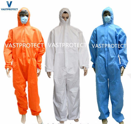 60GSM Overalls voor sloop Decontaminatie Decoratie Eenmalige beschermende kleding