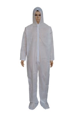 Overalls van niet-geweven textiel voor de oranje-voedselverwerkende industrie in de lente/zomer/herfst/winter