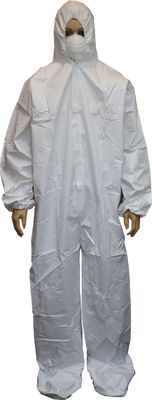 Industriële veiligheid Eenmalige kleding met Bootsco Microporeuze beschermende kleding