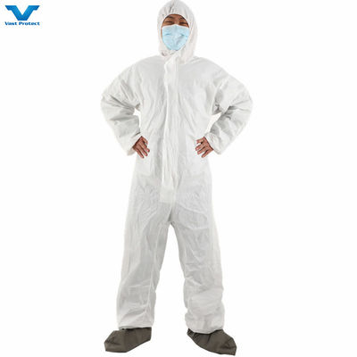 CE-goedgekeurde beschermende eenmalige kleding voor categorie 3 type 4/5/6 in de VS voor maximale veiligheid