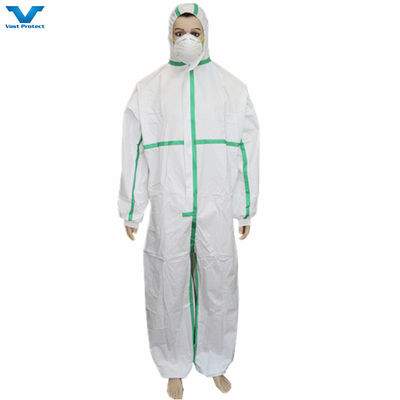 CE-goedgekeurde beschermende eenmalige kleding voor categorie 3 type 4/5/6 in de VS voor maximale veiligheid