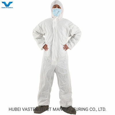 Type 4/5/6 categorie 3 EPD-eenmalige beschermende kleding voor het lakken/sprayen op de werkplek