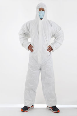 Gepersonaliseerde CE Cat 3 Type 5 6 Antistatische En1149 wegwerpmicroporeuze beschermende kleding