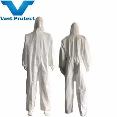 Eenmalige witte microporeuze kleding met anti schimmel en antibacteriële eigenschappen