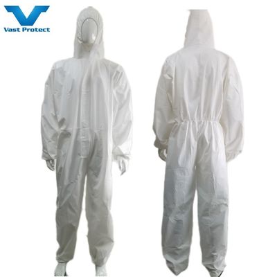 Breathable protective clothing En1149 Microporeuze overalls met volledig gesloten ontwerp