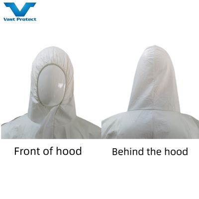 Breathable protective clothing En1149 Microporeuze overalls met volledig gesloten ontwerp