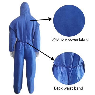Anti-virus waterdicht overkoek CE type5 6 beschermend pak model nr. VASTPROTECT-609