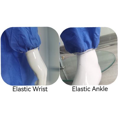 50000 stuks/dag Productiecapaciteit Lichte chemisch beschermde overkleding met taped seam OEM