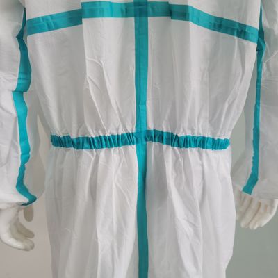 Witte eenmalige kleding met CE-certificaat Type5/6