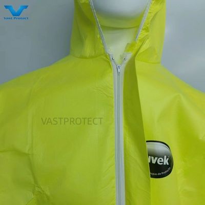 Volledig gesloten microporeuze eenmalige PPE-kleding voor de veiligheid van industriële werknemers