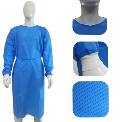 Adequaat aanbod VASTPROTECT Blauwe chirurgische jurk zachte antistatische bescherming voor tuinieren beschikbaar op maat
