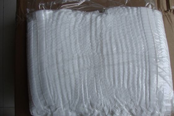 Wegwerp PP 16GSM 18 inch witte mob cap niet gesteriliseerd