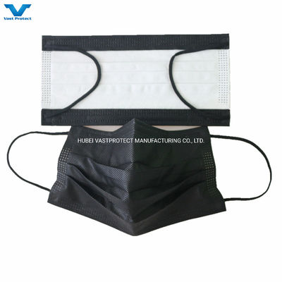 Wit 3 Ply Earloop Niet-geweven wegwerpmasker