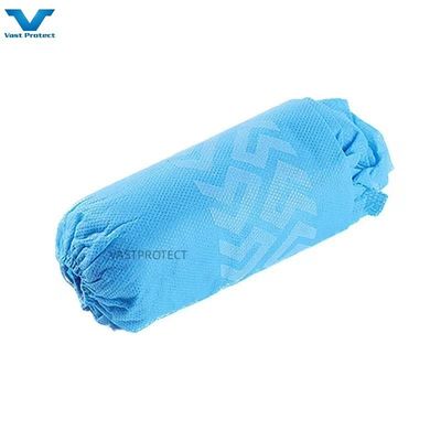 Wegwerpschoenbedekking PP 10g Blauw Anti-Slip OEM 17 X 41cm