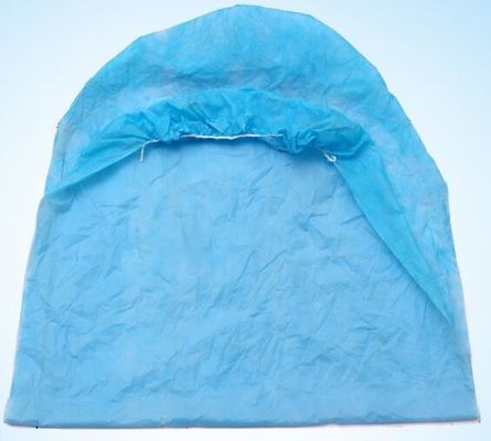80*200cm Aanpassing Wegwerp PP Spunbond Niet-geweven stoffen beddengoed in wit blauw