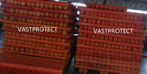 12 Prime *100 Prime Orange PE Tarpaulin Roll Aanpassingsmogelijkheden Voor VASTPROTECT