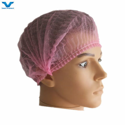 Niet-gesteriliseerde aanpassing wegwerp niet-geweven PP mob clip strip bouffant haarnet cap