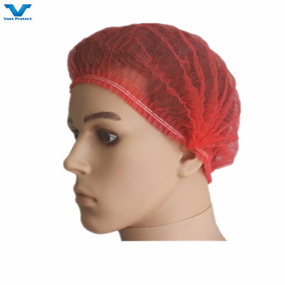 Niet-gesteriliseerde aanpassing wegwerp niet-geweven PP mob clip strip bouffant haarnet cap