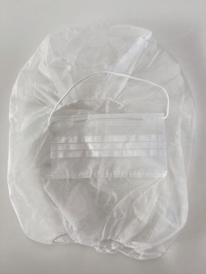 Wegwerpmatige niet-geweven PP Ninja Astronaut Space Balaclava Cover Hood met 2 Ply Face Mask