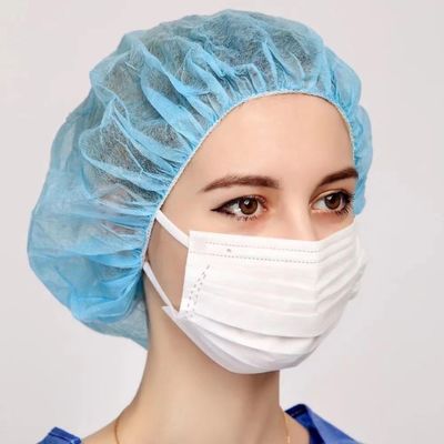 Gepersonaliseerde Sanitaire Chirurgische Verpleegkundige Haar Net Wegwerp PP SMS Bouffant Cap