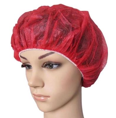 Niet-geweven PP wegwerpronde bouffantkap 21 prime /24 prime Inch Diameter 53/60cm 10/12GSM 100/Bx 1000pack