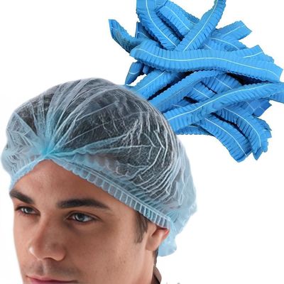 Klasse I wegwerp niet-geweven PP vouwhoed strip pleat mob clip cap geldigheid 3 jaar