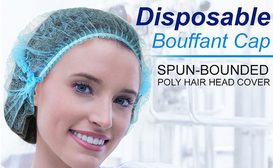 PP Strip Bouffant haarnet Clip Mob Cap met verschillende kleuren en maten Geldigheid 3 jaar