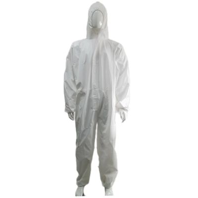 Categorie 3 Type 5/6 Asbestverwijderende eenmalige overalls met motorkap en logo-sticker/druk