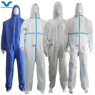 50GSM CE Cat 3 Type 5 6 Antistatisch En1149 Waterdicht, wegwerp beschermkleding