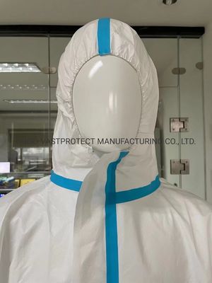 CE-certificaat EN14126 Categorie 3 Type 4/5/6 Overall Serged 4 of 5-Thread Over-Locked Seam