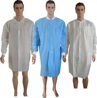 PPE-beschermingsjas in wit, blauw, roze, paars, rood, geel voor het voorjaars-/herfstseizoen
