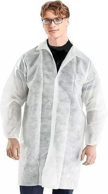 Witte duurzame labjassen voor vrouwen en mannen Accessoires Label klein-4XL