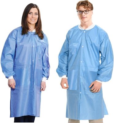 Eenmalig jasje Lab-jas met etiket accessoires en open gevelstructuur van PPE