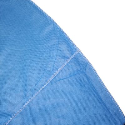 SMS Wegwerpkleed van niet-geweven stof blauw isolatiekleding met zacht materiaal M/L/XL maat