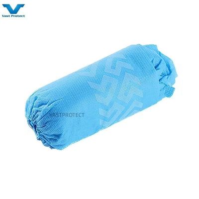 Aanpasbare lab-schoenen voor eenmalig gebruik PP 10-30 g Elastisch blauw anti-glijdend bedrukt schoenenbekleding voor labs