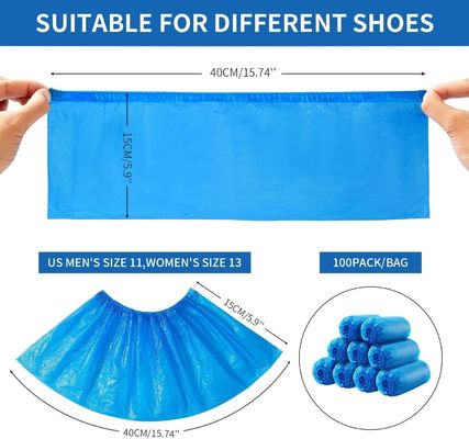 17*40cm Grootte Stofbestendige Niet-glijdende Wegwerpschoenen Beschermingsdoek