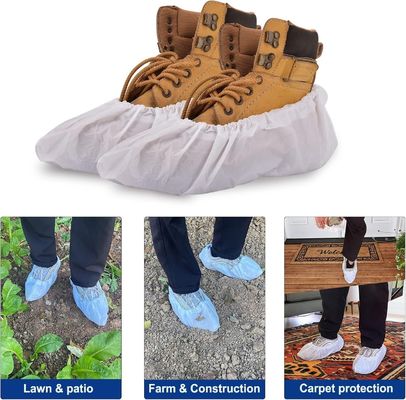 17*40cm Grootte Stofbestendige Niet-glijdende Wegwerpschoenen Beschermingsdoek