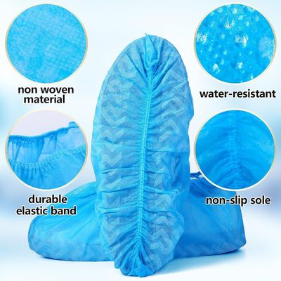 18*41cm Elastische stijl wegwerp schoenenbekleding van niet-geweven PP/PE/CPE