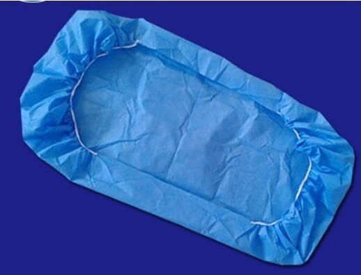 Witte Blauwe Wegwerp PP Spunbond Niet-geweven Stoffen Bed Linnen Chirurgische benodigdheden Materialen
