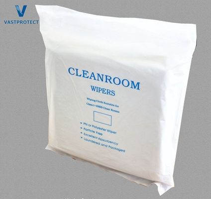 100% polyester microvezel schoonruimte doekjes voor industriële antistatiek en lintvrij